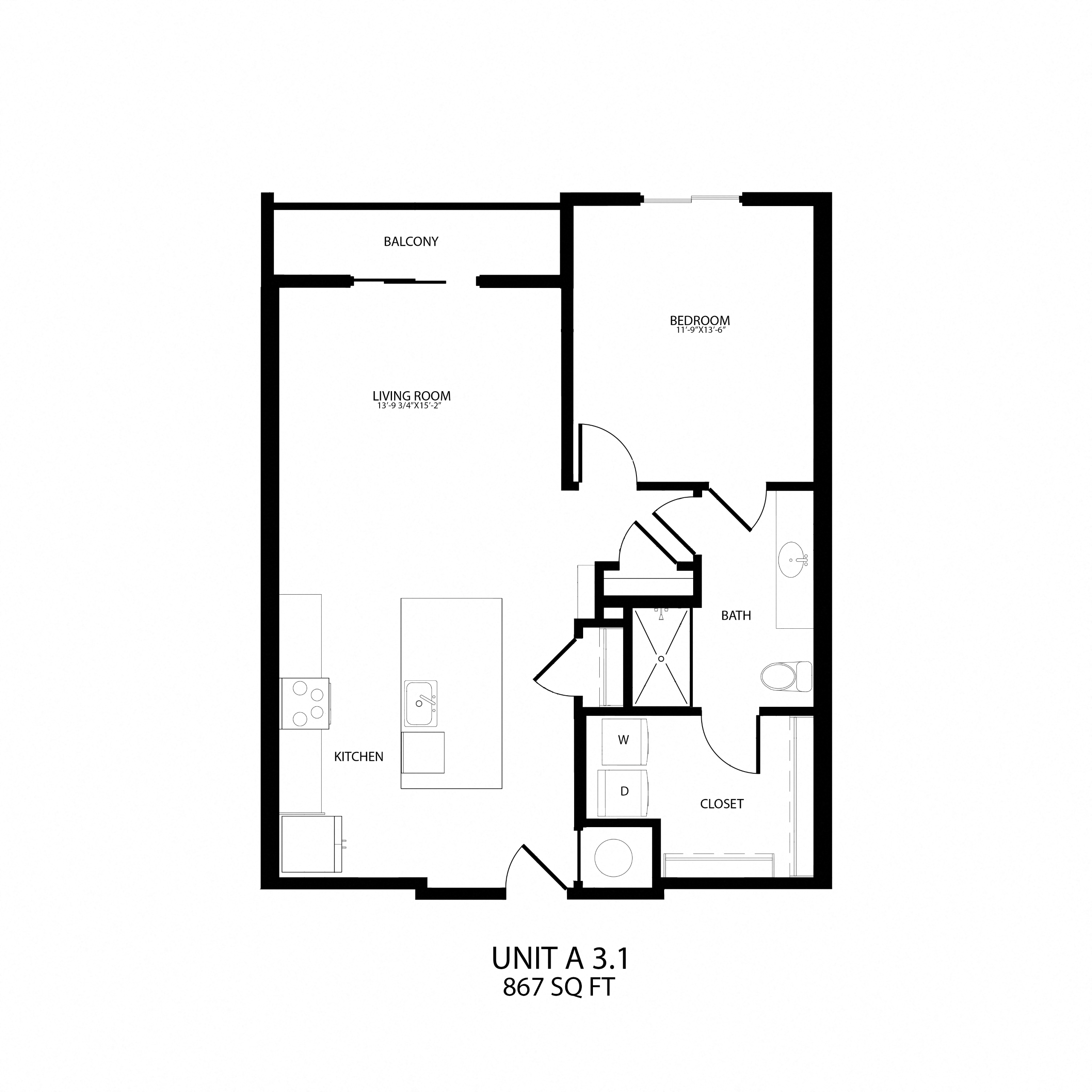 Alton Southern Highlands Apartments in Las Vegas, Nevada A3.1 Floor Plan