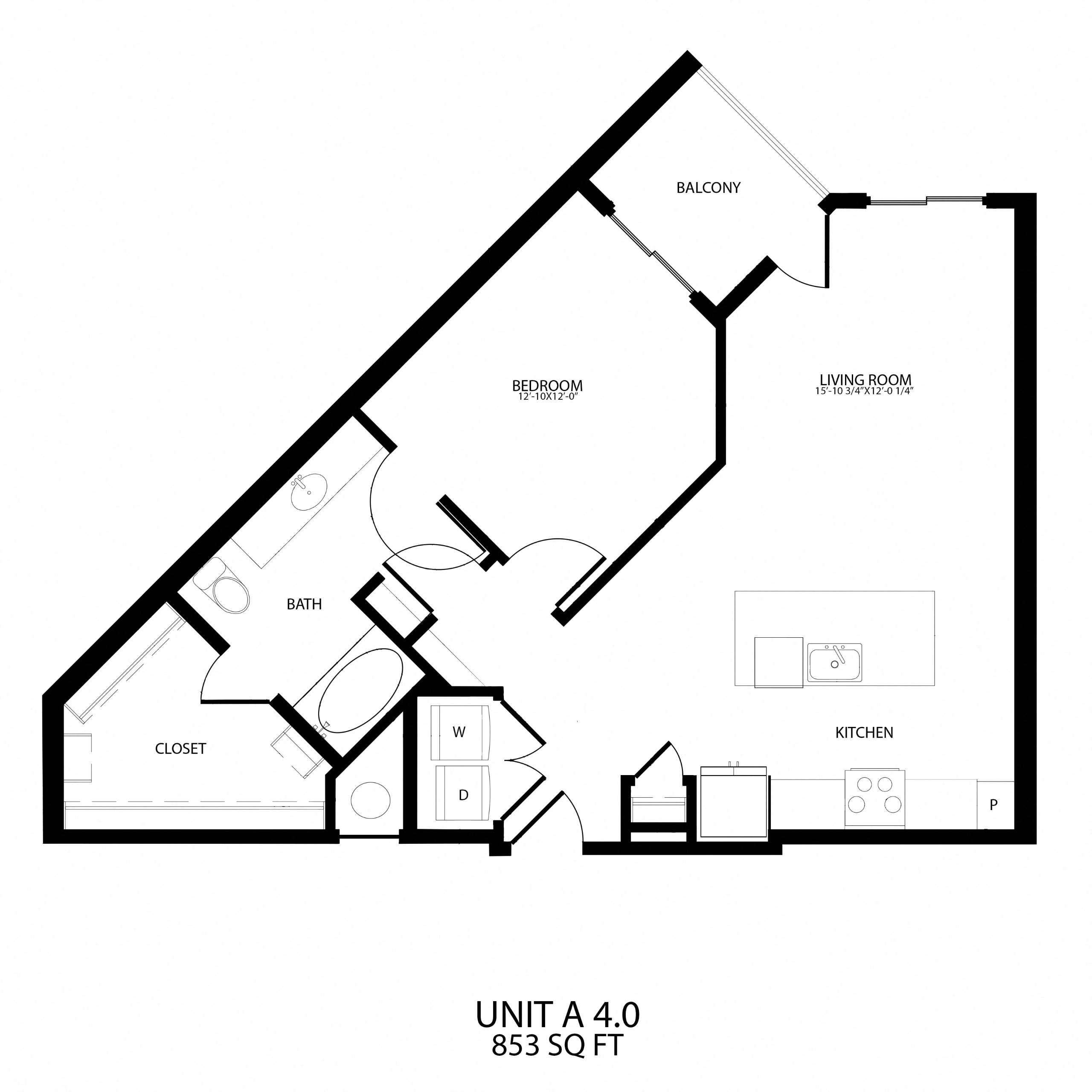 Alton Southern Highlands Apartments in Las Vegas, Nevada A4 Floor Plan