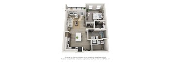 Alton Westshore A1 Floor Plan