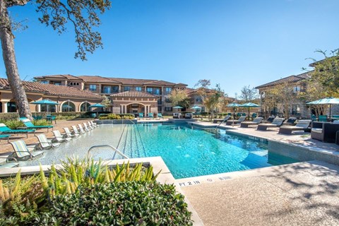 Swimming pool at Arden Woods Apartments, Spring, Texas