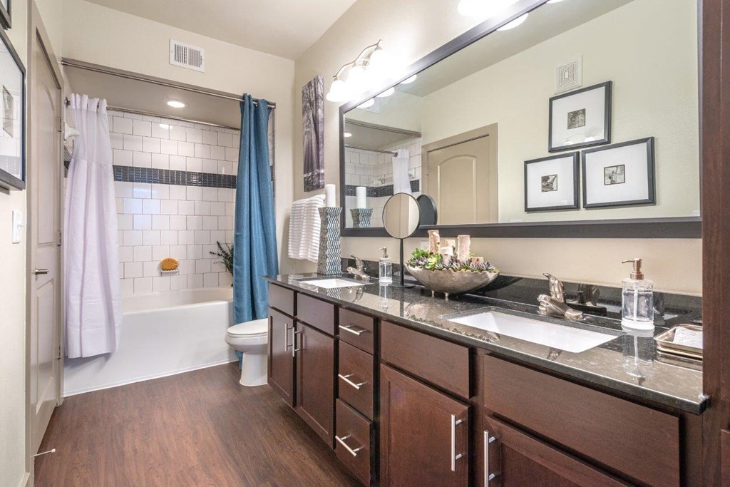 a bathroom at sonder east 5th