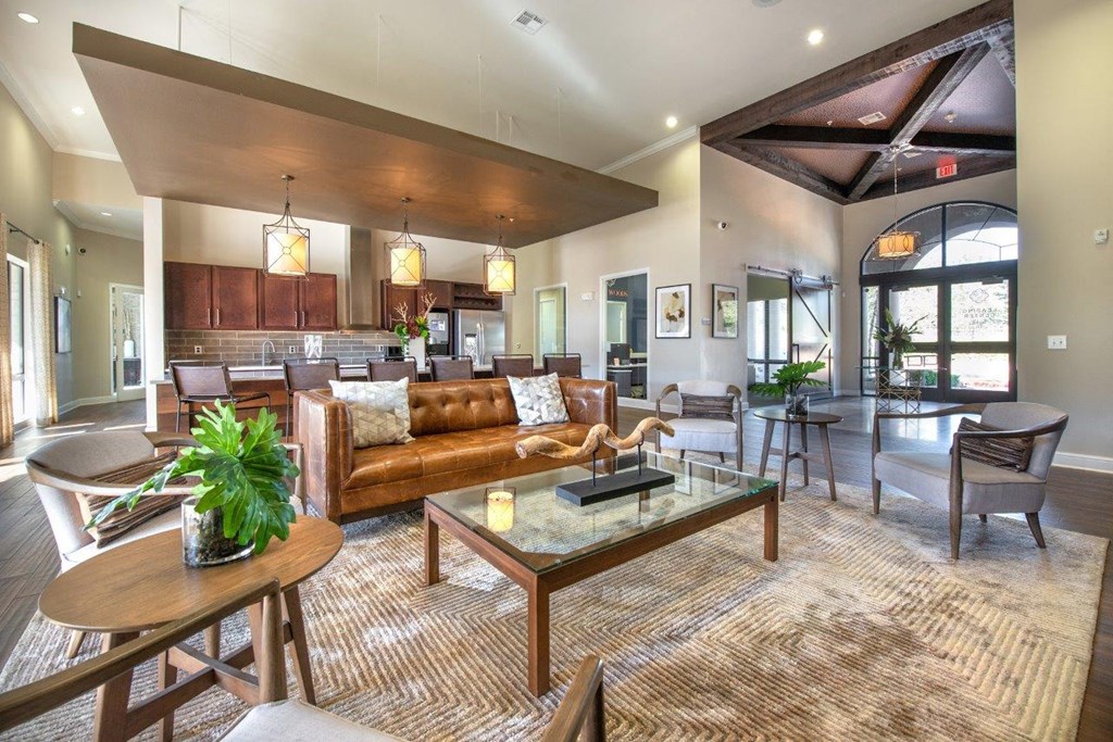 the preserve at ballantyne commons community living room