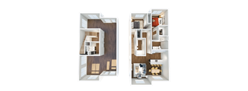 Argyle at Southridge Apartments in Kennewick, Washington 2 Bedroom Live Work Floor Plan