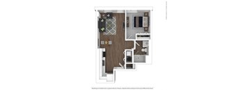 Arterra KC A1 3D Floor Plan