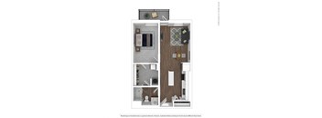 Arterra KC A2 3D Floor Plan