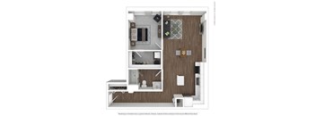 Arterra KC A7 3D Floor Plan