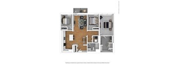 Arterra KC C1 3D Floor Plan