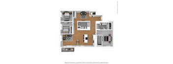 Arterra KC C3 3D Floor Plan