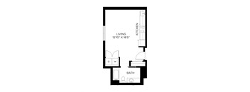 Artix Apartments A3A 2D Floor Plan