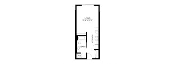Artix Apartments A2 2D Floor Plan