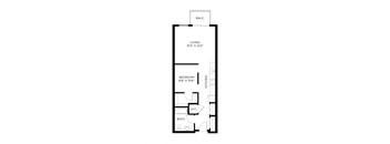 Artix Apartments B4 2D Floor Plan