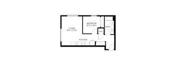 Artix Apartments C1 2D Floor Plan