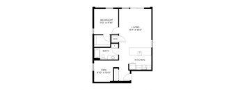 Artix Apartments D2 2D Floor Plan