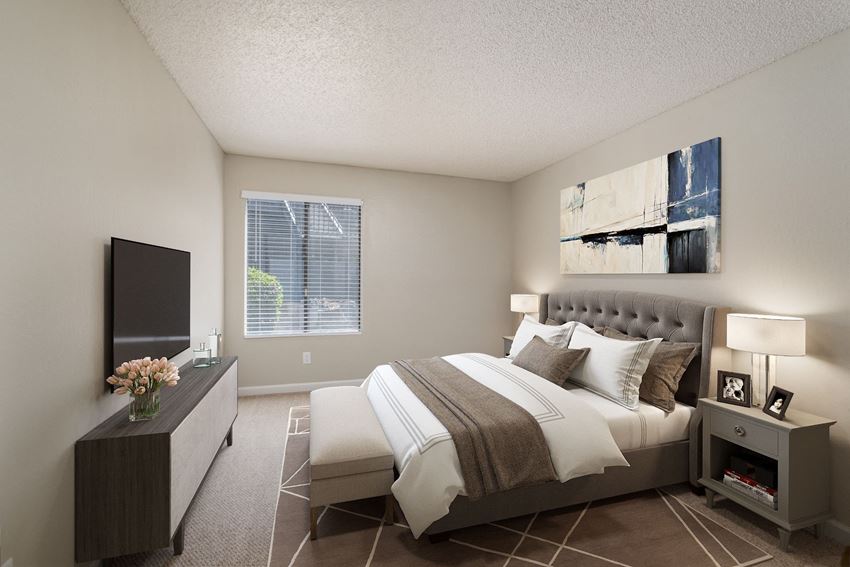 Ascent on Steamboat Model Bedroom Ascent on Steamboat Model Bedroom