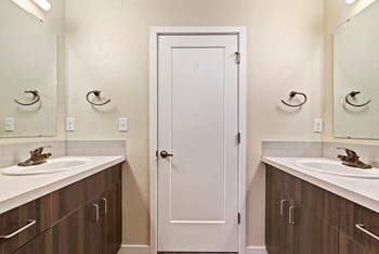 Ash and River Bathroom with Double Vanities - Photo Gallery 7