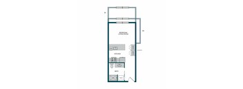 Aspire11 Apartments in Tacoma, Washington Studio G Floor Plan