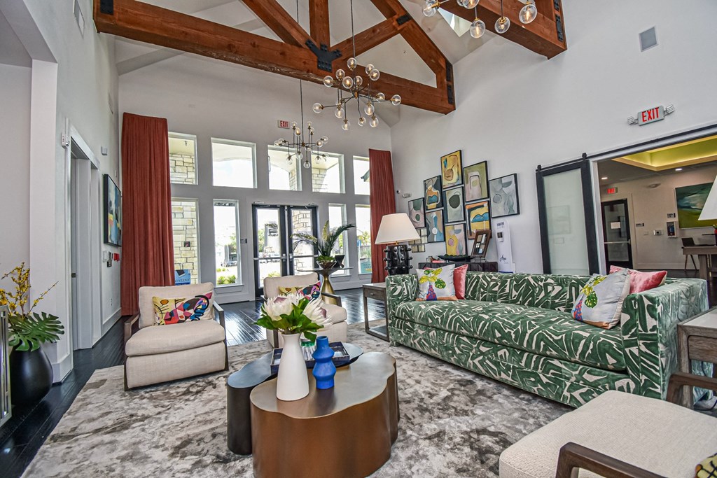 Aspire at Live Oak Clubhouse with Seating