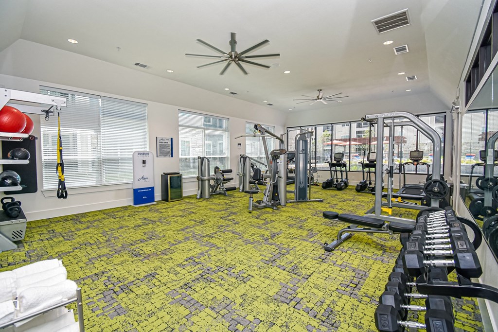 Aspire at Live Oak Fitness Center with Weights and Cardio Machines