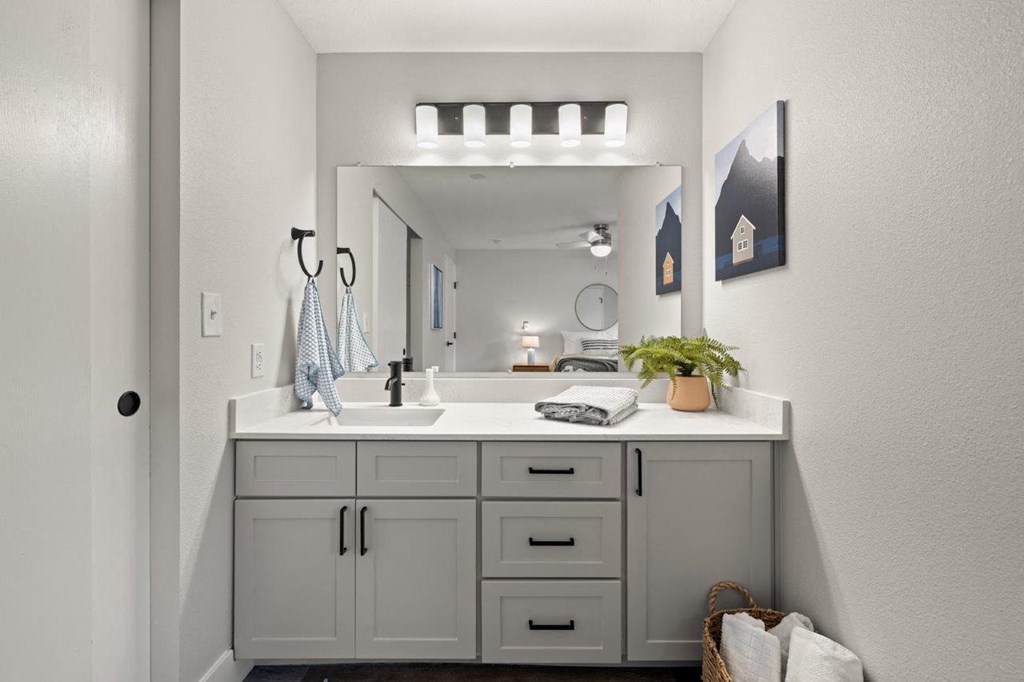 Atrio Apartments Model Bathroom