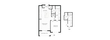 Aura 35Fifty Apartments 2D Floor Plan - A3