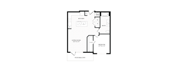 Aura 35Fifty Apartments 2D Floor Plan - A4H
