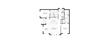 Aura 35Fifty Apartments 2D Floor Plan - B3