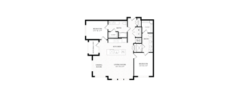 Aura 35Fifty Apartments 2D Floor Plan - B3H