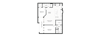 Aura 35Fifty Apartments 2D Floor Plan - B4