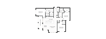 Aura 35Fifty Apartments 2D Floor Plan - C1