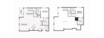 Aura Apache New Apartments in Tempe, Arizona B1L Floor Plan