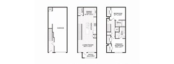 Aura Apache New Apartments in Tempe, Arizona TB1 Floor Plan