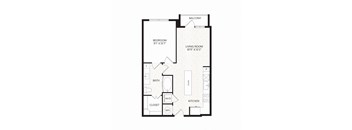 Aura Avant Apartments in Lewisville, Texas A1 Floor Plan