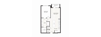 Aura Avant Apartments in Lewisville, Texas A1.1 Floor Plan