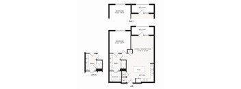 Aura Avant Apartments in Lewisville, Texas A4.1 Floor Plan