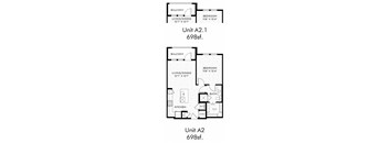 Aura Beacon Island Apartments A2 Floor Plans