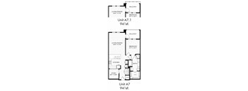 Aura Beacon Island Apartments A7 Floor Plans