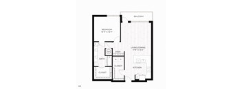 Aura crossroads A3 Floor Plan