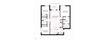 Aura crossroads C1 Floor Plan