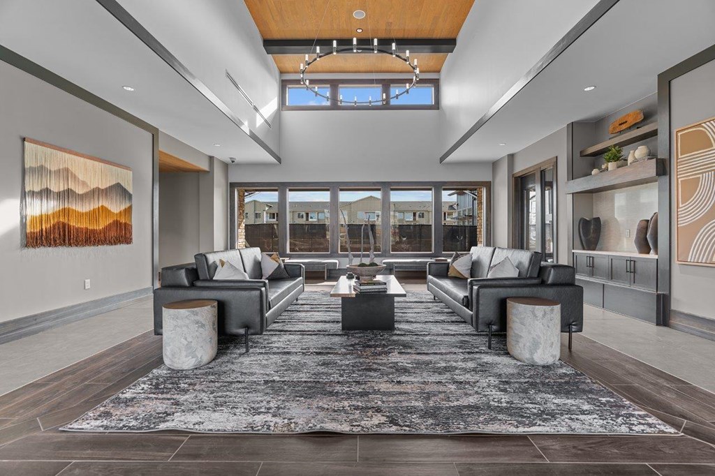 Aura Crossroads Clubhouse Lounge