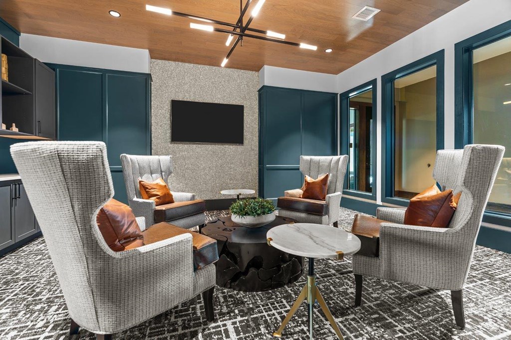 Aura Crossroads Clubhouse Lounge