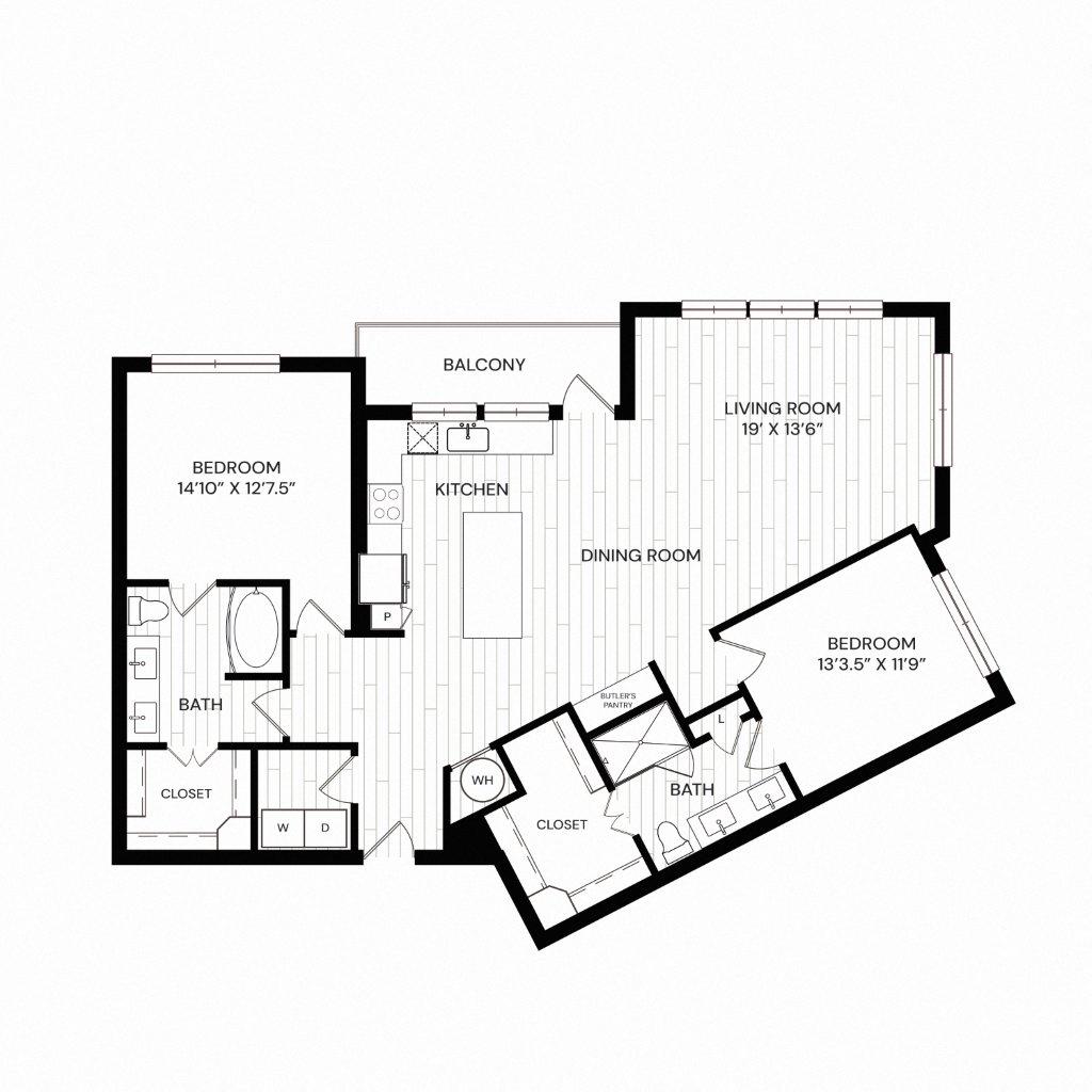 Aura Southgate B7 Floor Plan