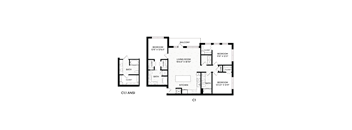 Aura Southgate C1.1 ANSI Floor Plan