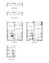 Aura at the Realm Apartments A5 A5.1 A5.2 A5.3 and A5.8 Floor Plans