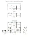 Aura at the Realm Apartments B2 B2.1 B2.4 B2.7 and B2.11 Floor Plans