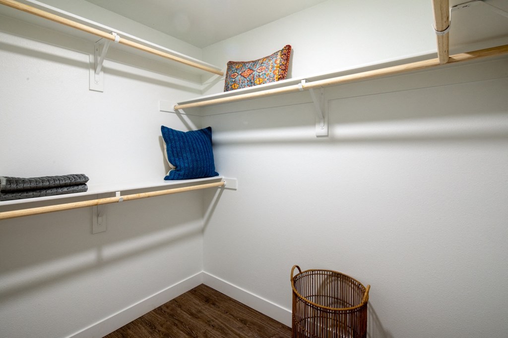 Park on First Apartments B3 Model Master Closet