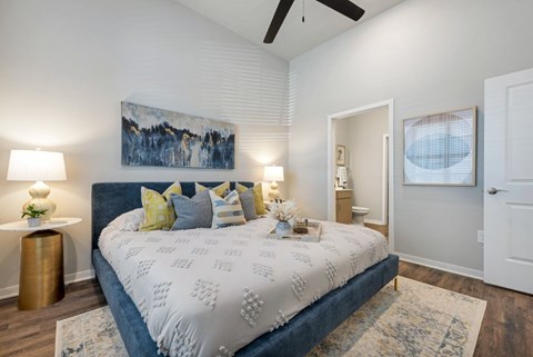Avenue64 Luxury Apartments in O'Fallon, Missouri Model Bedroom