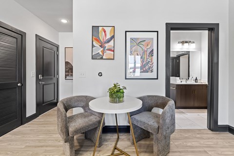 Axis Midtown Apartments in Atlanta, Georgia Model Dining Area
