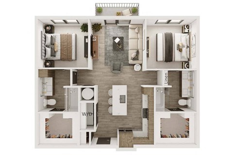 Lenox Cooper Floor Plan B1