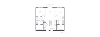 The Storey Apartment Homes B1 2D Floor Plan