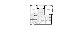 Aura 3Twenty Apartments B1.1 2D Floor Plan